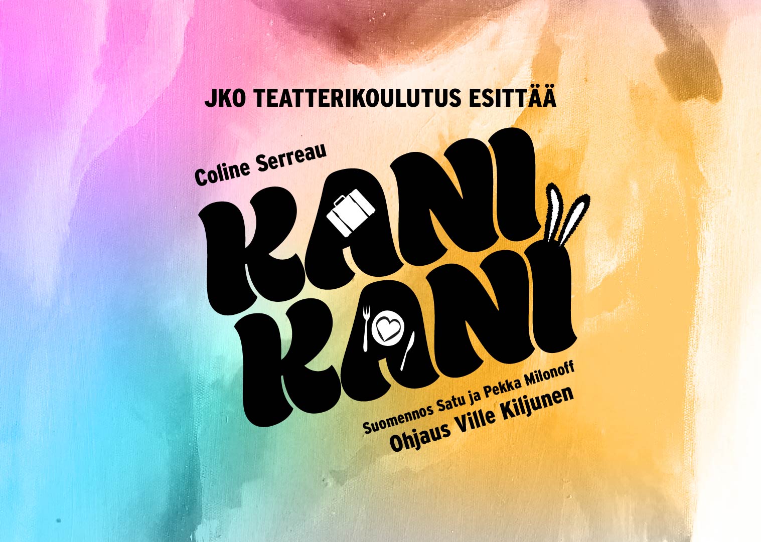 KANI KANI teatteriesityksen mainoskuva