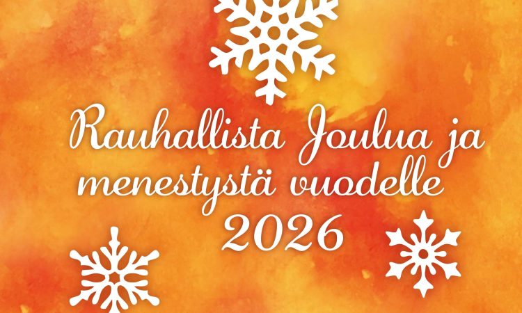 hyvänjoulun toivotus
